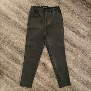 Peruvian connection bonded leather pants
